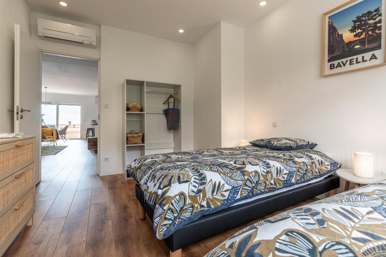 Magnifique Appartement Vue Mer, Spacieux Et Traversant Ajaccio  Exteriér fotografie